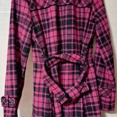 CECILチェックコートの画像