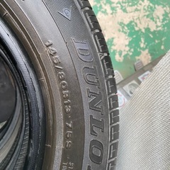 DUNLOP  SP10 145/80R13 4本 中古　の画像