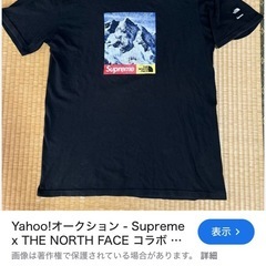 シュプリームコラボノースフェイスの画像