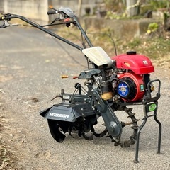 三菱 管理機 MSD358 正転逆転 1輪　耕運機 3.0馬力 管理機 耕耘機 家庭菜園 動作品　の画像