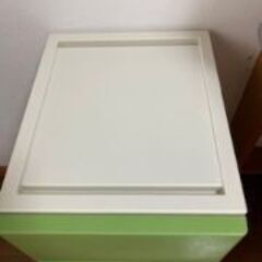 3段プラスチックチェスト（グリーン）美品の画像