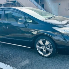プリウス S  ◆年式：H24年2012 ◆実走行103000㎞　 ◆車検 :2年 ★ETC ★Bluetooth ★純正ナビ ★HIDヘッドライト, ★LEDフォグ ★ＴＶ ★スマートキ ★オートライト ★燃費25Km/l の画像