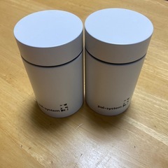 ステンレス製フードポット2個
の画像