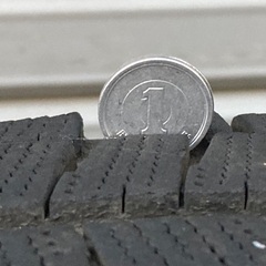 No.171スタットレスタイヤ185/65/15 5H PCD114.3 スチールホイール付4本セットの画像