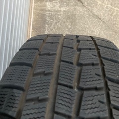 No.172スタットレスタイヤ195/65/15 5H PCD100と114.3 アルミホイール付4本セットの画像