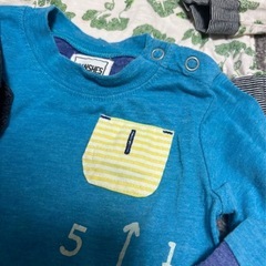 子供服　80サイズ ロンT 4枚セット　長袖（管理No.80-3）の画像