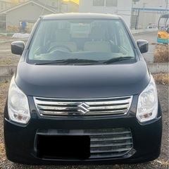 Wagon R 4WD.車検2年。平成26年車。 スタッドレスタイヤ付きの画像