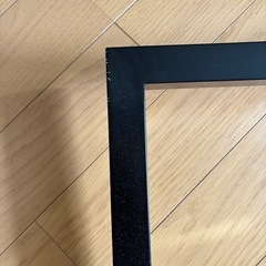 シングルパイプベッド　ブラックの画像