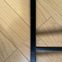 シングルパイプベッド　ブラックの画像