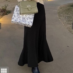 【新品】GRL マーメイドスカート　ブラックの画像