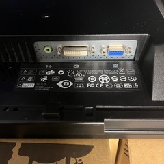 HP LE1901wm 19インチ液晶モニター2枚 の画像