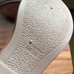 新品 22.5cm レディース ブーツ ブラウン 厚底 シューズ ショートブーツ 識別番号:【B161-Z】の画像