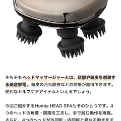 新品！Homiaのベットスパの画像