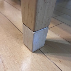 受け渡し決定済み！こたつ正方形 高さかさ増し着き脱着可能の画像