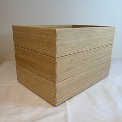 無印良品　竹　ボックスの画像