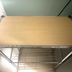 ニトリ スチールラックの画像