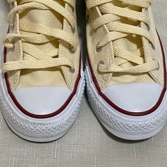 コンバース チャックテイラー アイボリー ハイカット 23cmの画像