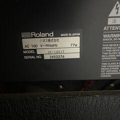 ROLAND JC-120 ギターアンプ　リバーブ新品交換済みの画像