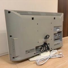 【美品】SONY BRAVIA 32V型 ホワイト / B-CASカード 専用リモコン付き / 液晶テレビ　KDL-32EX300 の画像