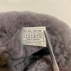 UGG グレー リボンブーツ クラシックトール 22cmの画像