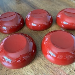 和皿５点セットの画像