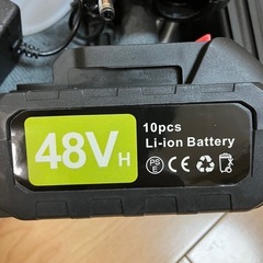 【新品未使用】高圧洗浄機 コードレス 充電式 コードレス 48V 20000mAh大容量バッテリ2個 PSE認証済み 自動吸水 洗車 の画像