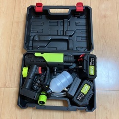 【新品未使用】高圧洗浄機 コードレス 充電式 コードレス 48V 20000mAh大容量バッテリ2個 PSE認証済み 自動吸水 洗車 の画像