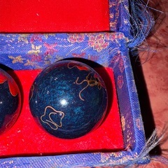 GY1123 中国　健身球　健康球　音玉　マッサージボールの画像