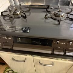 ガスコンロ２口の画像