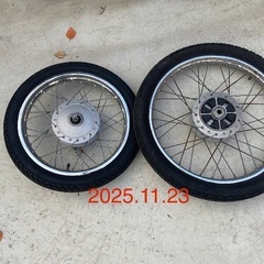 カブ　50cc ジャンク　オフロード風の画像