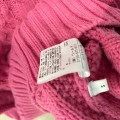 ニット　ピンク の画像