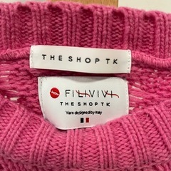 ニット　ピンク の画像