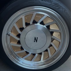 Z31フェアレディZ専用17インチワンピースアルミホイール4本新品の画像