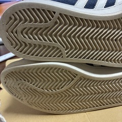 アディダス スニーカー キャンパス ネイビー デニムの画像