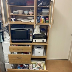 【中古品】ニトリ食器棚の画像