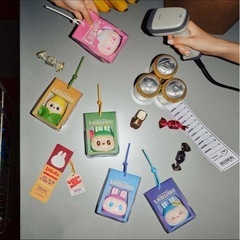 新作　ラブブ　キーホルダーの画像