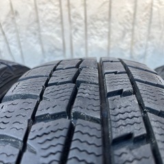 スタッドレスタイヤ&アルミホイールセット　中古品の画像