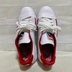 PUMA MATCH プーマ マッチ スニーカー 26cm 白赤の画像