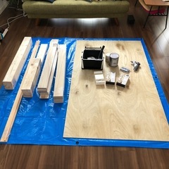 【無塗装】2×4 木材　約2,000mm 2本の画像