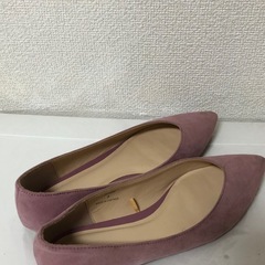 パンプス Sサイズ ヒールなしの画像