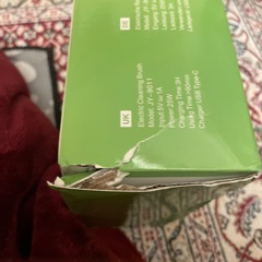 【新品未開封】箱に傷あり　電動ブラシ 掃除道具　ブラシ デッキブラシの画像