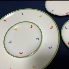未使用品　大皿1枚、小皿5枚セット　MORI HANAEの画像