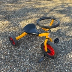 Winther ボーネルンド 三輪車　丸ハンドルの画像