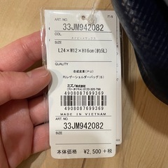 新品未使用　ミズノ　ショルダーバッグの画像