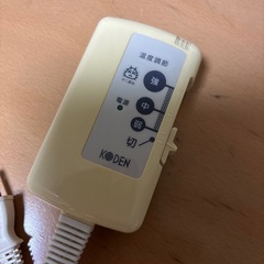 電気毛布コントローラーのみの画像