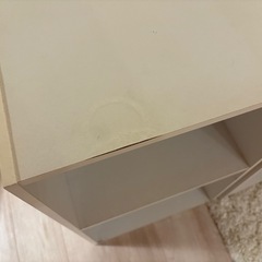 カラーボックス　ホワイト　2個セットの画像