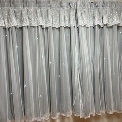 遮光カーテン 100x135cm 2枚の画像