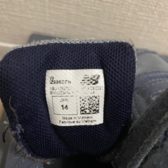 new balanceの靴ですの画像