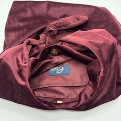 ショルダーバッグ ハンドバッグ バーガンディーの画像