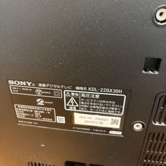 録画機能付きテレビの画像